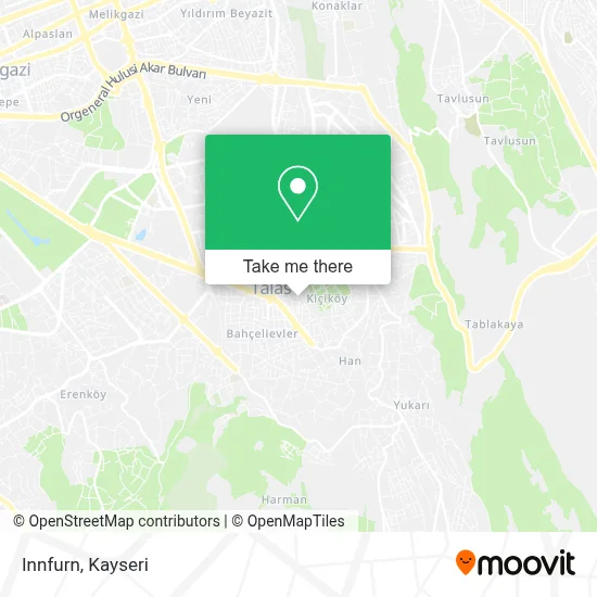 Innfurn map