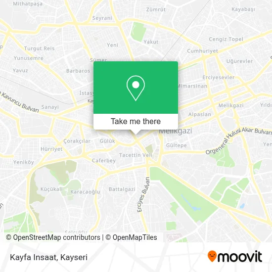 Kayfa Insaat map