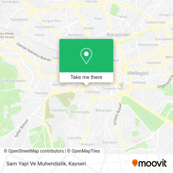 Sam Yapi Ve Muhendislik map