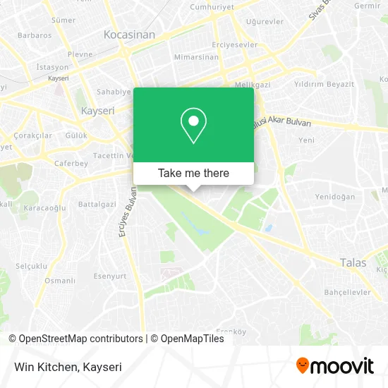 Win Kitchen map