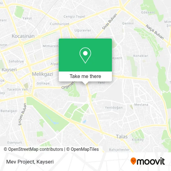 Mev Project map