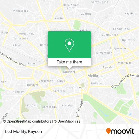 Led Modify map