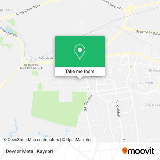 Devser Metal map