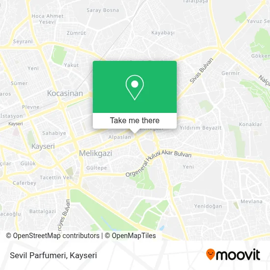 Sevil Parfumeri map