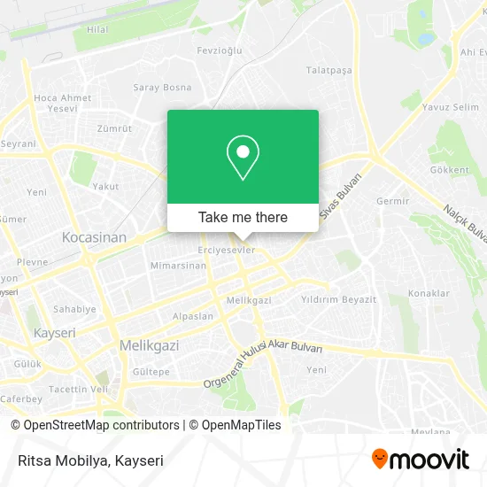 Ritsa Mobilya map