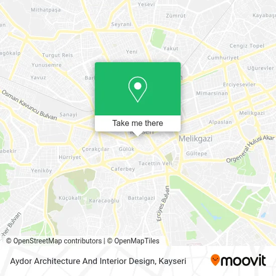 Aydor Architecture And Interior Design map