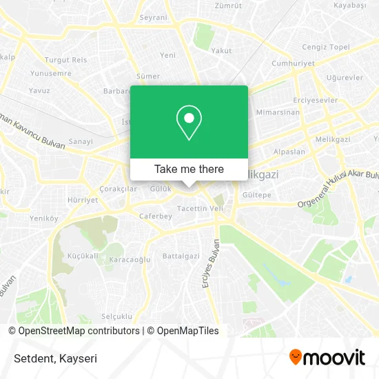 Setdent map