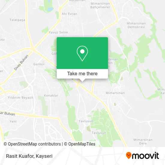Rasit Kuafor map
