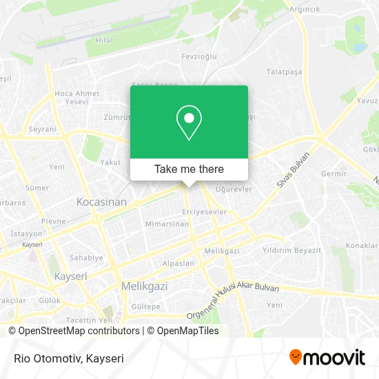 Rio Otomotiv map