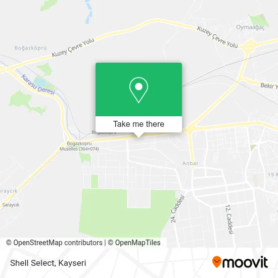 Shell Select map