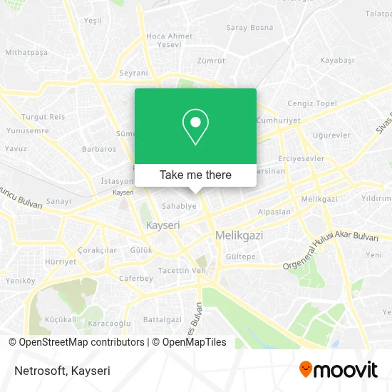 Netrosoft map
