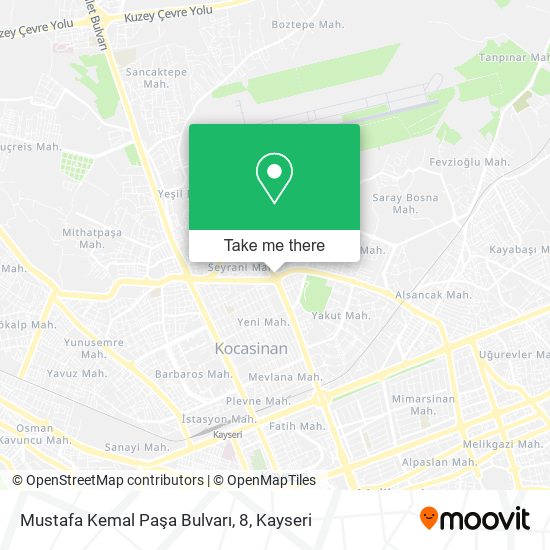 Mustafa Kemal Paşa Bulvarı, 8 map