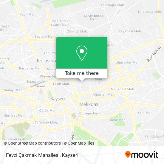 Fevzi Çakmak Mahallesi map