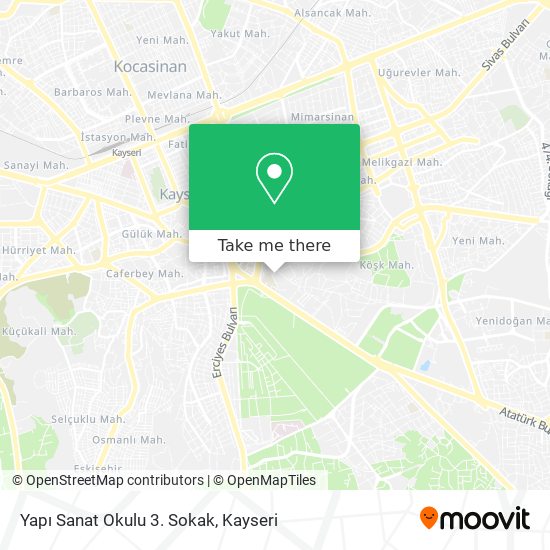 Yapı Sanat Okulu 3. Sokak map