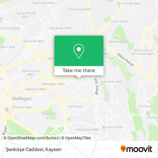 Şenköşe Caddesi map