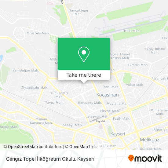 Cengiz Topel İlköğretim Okulu map