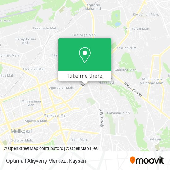 Optimall Alışveriş Merkezi map