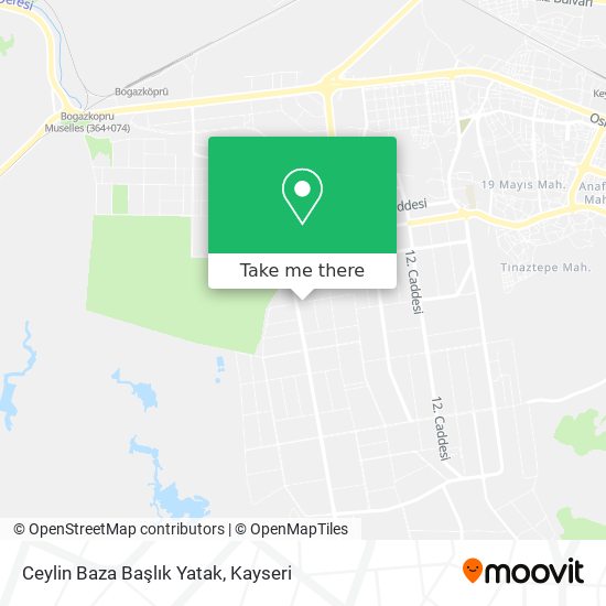 Ceylin Baza Başlık Yatak map