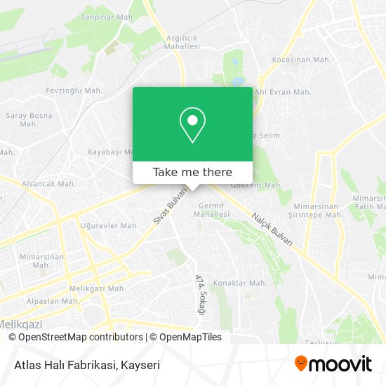 Atlas Halı Fabrikasi map