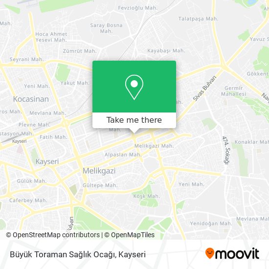 Büyük Toraman Sağlık Ocağı map