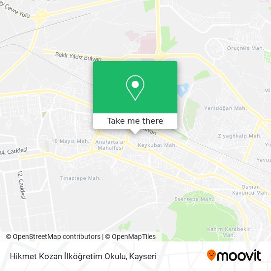 Hikmet Kozan İlköğretim Okulu map