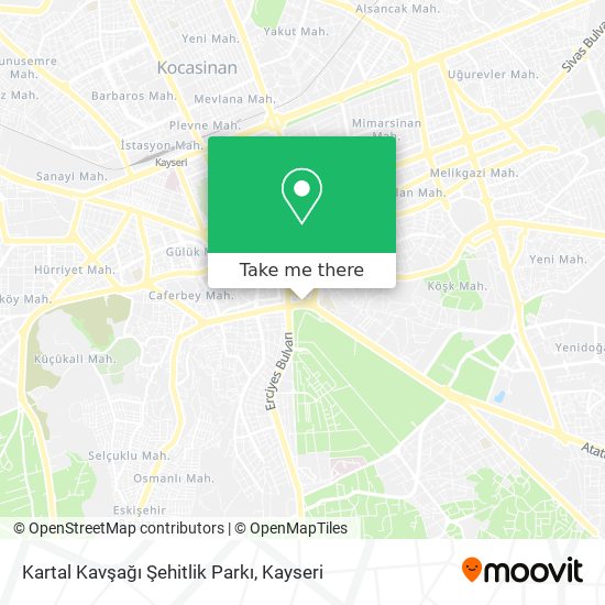 Kartal Kavşağı Şehitlik Parkı map