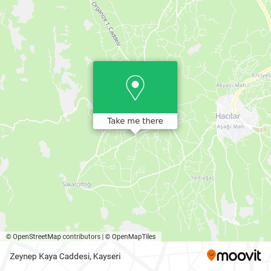 Zeynep Kaya Caddesi map