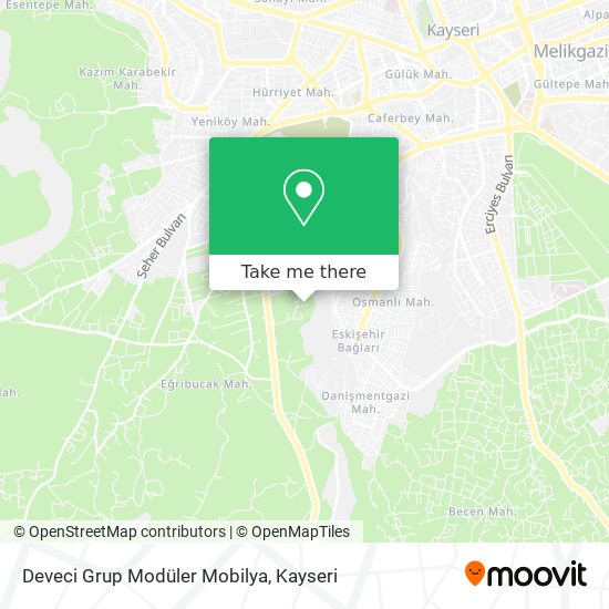 Deveci Grup Modüler Mobilya map