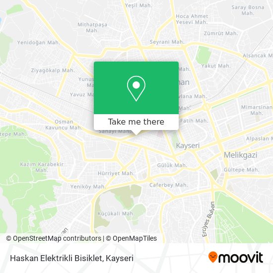 Haskan Elektrikli Bisiklet map