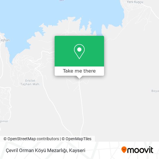 Çevril Orman Köyü Mezarlığı map