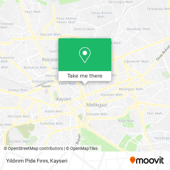 Yıldırım Pide Fırını map