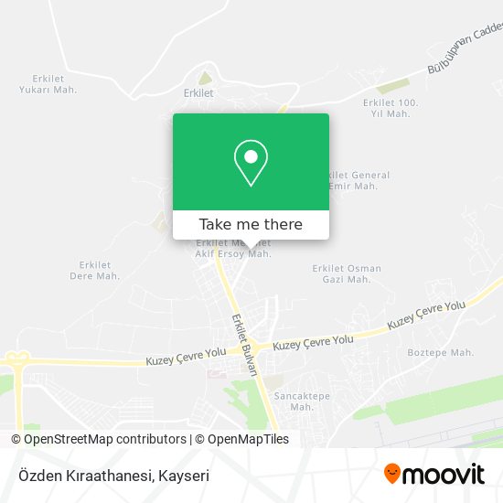 Özden Kıraathanesi map