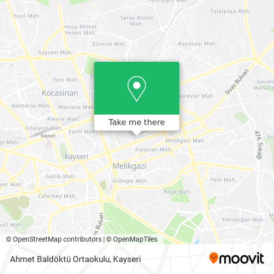 Ahmet Baldöktü Ortaokulu map