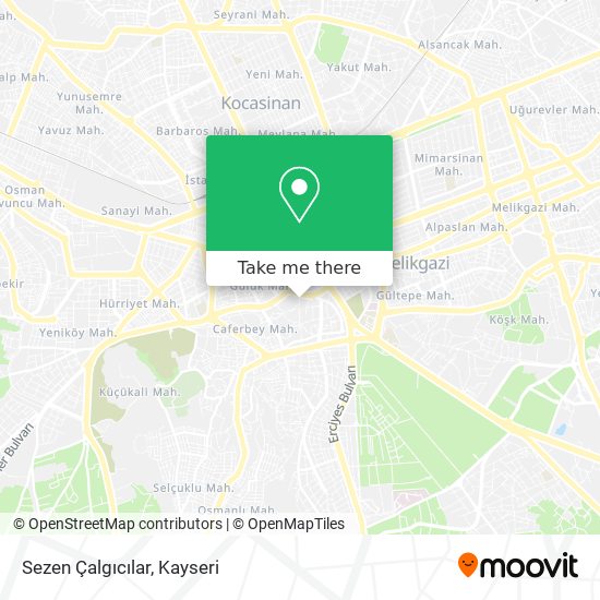 Sezen Çalgıcılar map