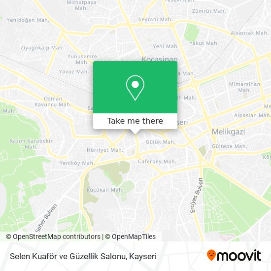 Selen Kuaför ve Güzellik Salonu map