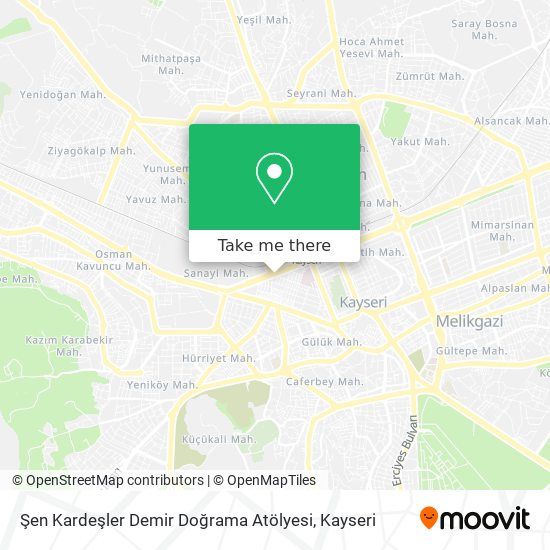 Şen Kardeşler Demir Doğrama Atölyesi map