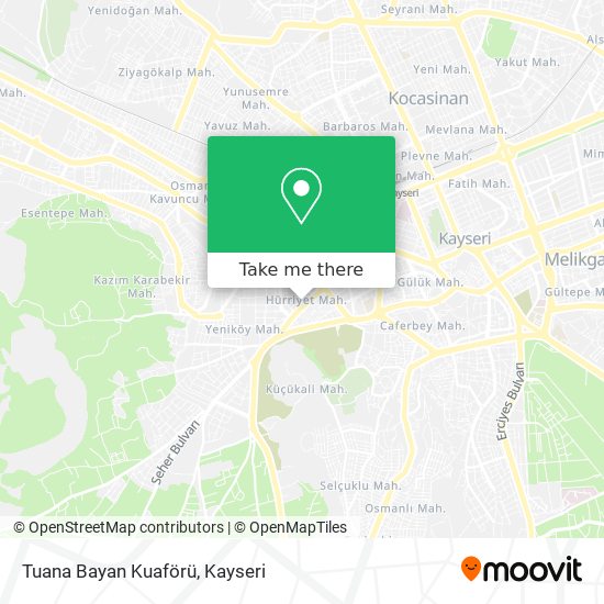 Tuana Bayan Kuaförü map