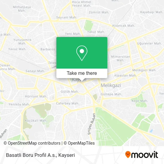 Basatli Boru Profil A.s. map