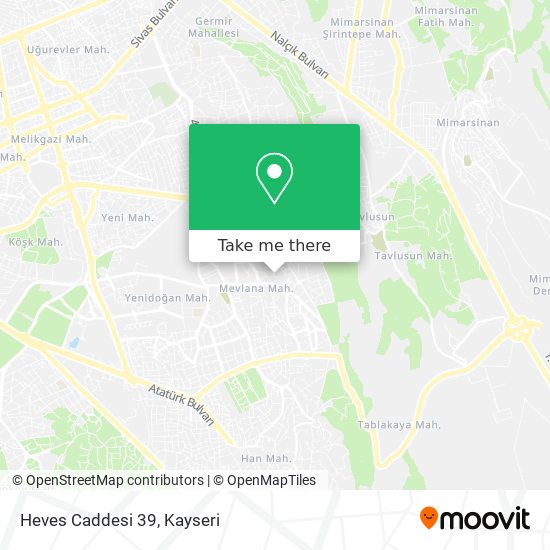 Heves Caddesi 39 map