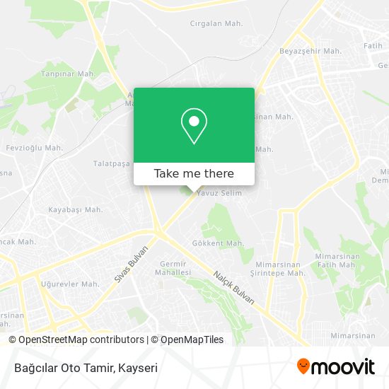 Bağcılar Oto Tamir map
