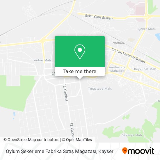 Oylum Şekerleme Fabrika Satış Mağazası map