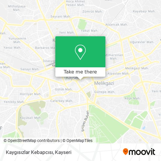 Kaygısızlar Kebapcısı map