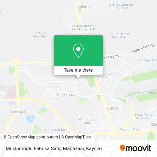 Müslümoğlu Fabrika Satış Mağazası map