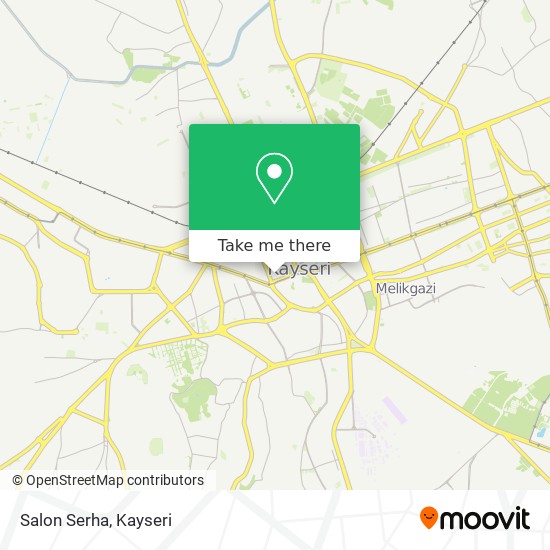 how to get to salon serha in melikgazi by bus or light rail