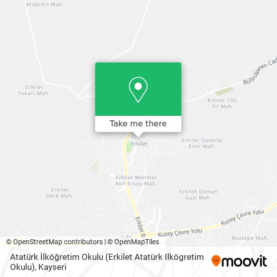 Atatürk İlköğretim Okulu (Erkilet Atatürk Ilkögretim Okulu) map