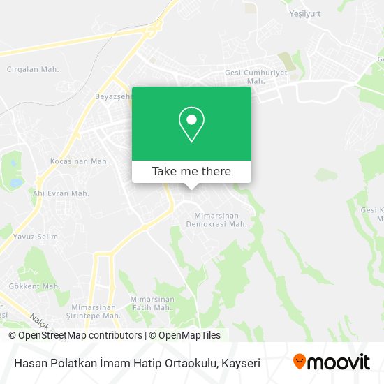 Hasan Polatkan İmam Hatip Ortaokulu map