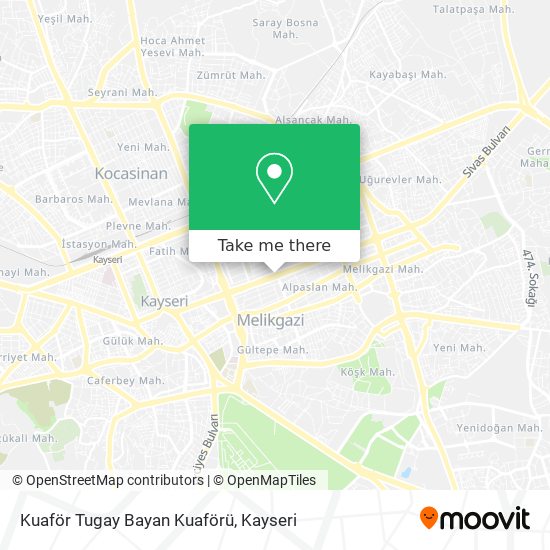 Kuaför Tugay Bayan Kuaförü map