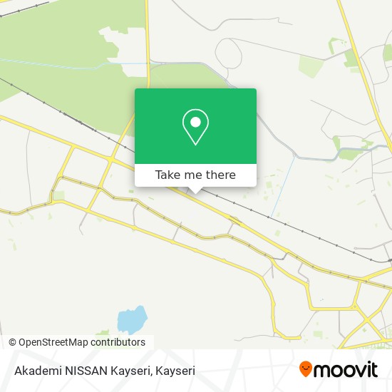 how to get to akademi nissan kayseri in melikgazi by bus or light rail