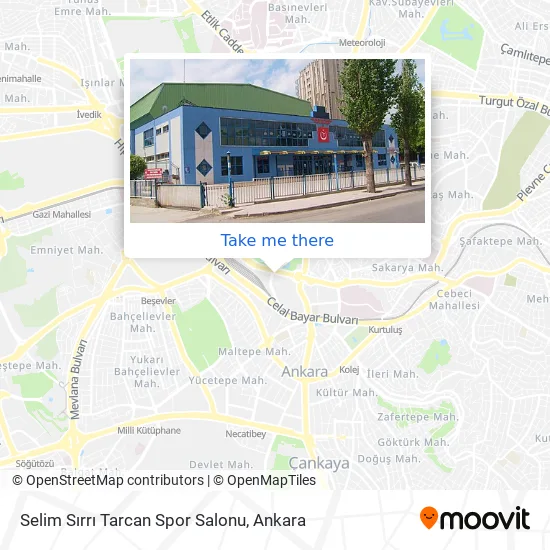 Selim Sırrı Tarcan Spor Salonu map