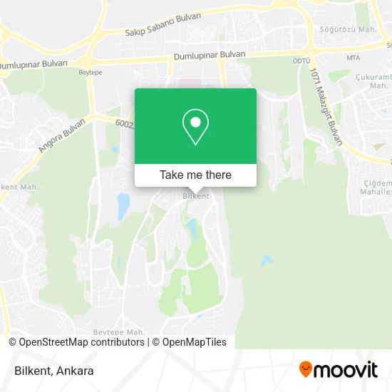 Bilkent map